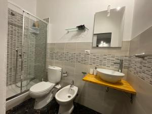 Koupelna v ubytování Le Gorgoni b&b