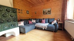 Posezení v ubytování Chalet Apartments Ferius inklusive Jokercard im Sommer