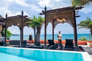 Bazén v ubytování Ammatara Pura Pool Villa nebo v jeho okolí