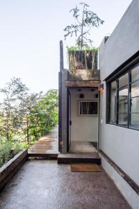 Μπαλκόνι ή βεράντα στο Casita Panadería, Cozy House in San Simón