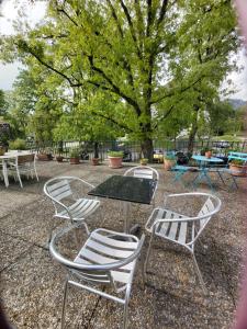Um jardim no exterior de Solothurn