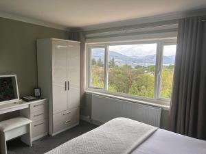 Nespecifikovaný výhled na hory nebo výhled na hory při pohledu z bed and breakfast