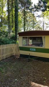 Κήπος έξω από το Northwales aonb static caravan extremely private and rural