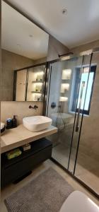 Kúpeľňa v ubytovaní Raki apartment