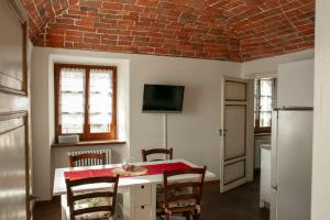Kuchyň nebo kuchyňský kout v ubytování Al Bodregon - Relax e tradizione nel borgo di Bagnone