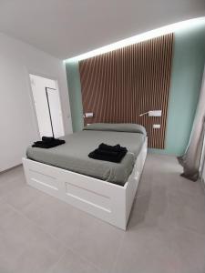 Postel nebo postele na pokoji v ubytování Sirene452
