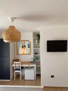 Kuchyň nebo kuchyňský kout v ubytování B&B Casa Prencipe