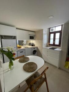 Kuchyň nebo kuchyňský kout v ubytování Apartamento Tatoena, Puerto Viejo