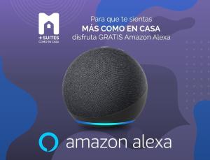 a microphone on a purple background with the words amazon aasia at Ms Magnifica Suite Ubicadisima 119B in Casa Blanca La Corregidora