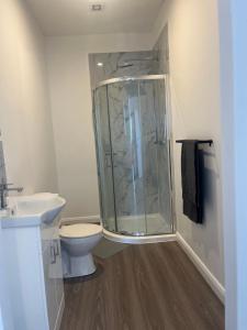 Kylpyhuone majoituspaikassa Deerpark 3-bedroom luxury retreat villa