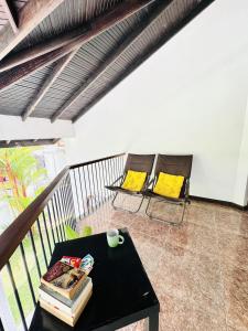 Balkón nebo terasa v ubytování Skylight Villa
