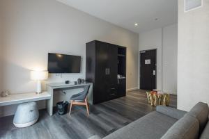 TV a/nebo společenská místnost v ubytování Stanton House El Paso