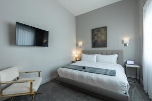 Postel nebo postele na pokoji v ubytování Stanton House El Paso