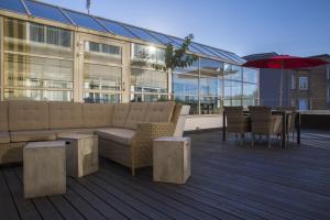 Balkón nebo terasa v ubytování Best Western Plus Airport Hotel
