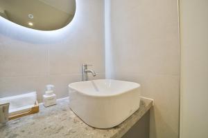 Koupelna v ubytování Green B Hotel Busan Seomyeon