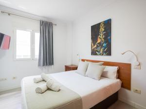 Postel nebo postele na pokoji v ubytování Penthouse Terrace city-sea view by CanariasGeytaway