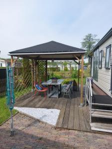 Patio nebo venkovní prostory v ubytování Camping 't Venhop