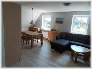 Posezení v ubytování Haus Wattenblick OG