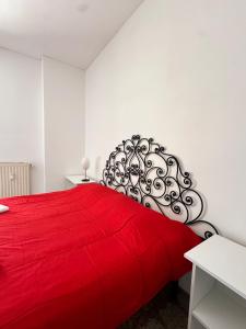 Postel nebo postele na pokoji v ubytování Appartamento vista mare, Sanremo