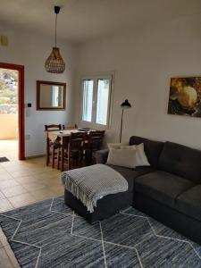 Χώρος καθιστικού στο Villa Cassiopeia