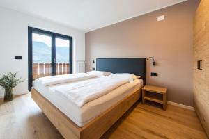 Postel nebo postele na pokoji v ubytování Eggbauer Panorama Apartments
