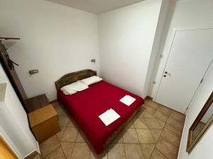 Postelja oz. postelje v sobi nastanitve Apartmani Vukcevic