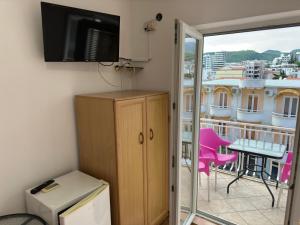 Balkon oz. terasa v nastanitvi Apartmani Vukcevic
