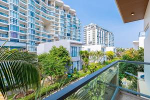 Μπαλκόνι ή βεράντα στο Aria Reasort - BlueShaphire Căn hộ - villa nghỉ dưỡng giáp biển Vũng Tàu