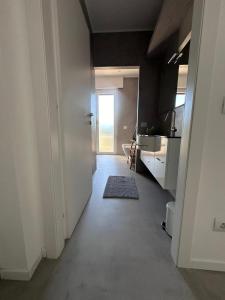 Kuchyň nebo kuchyňský kout v ubytování Apartment Lake 17