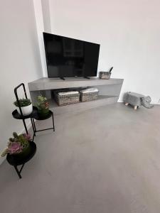 TV a/nebo společenská místnost v ubytování Apartment Lake 17