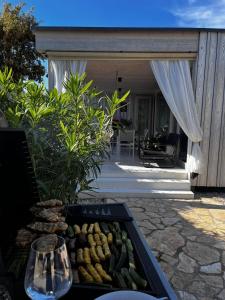Vonkajšia záhrada v ubytovaní Eco Resort Buqez villa 34