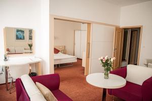 Posteľ alebo postele v izbe v ubytovaní Hotel Iberia