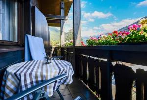 Balkón alebo terasa v ubytovaní Apartment Rotbühlspitze