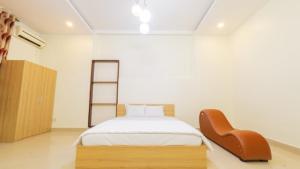 Postel nebo postele na pokoji v ubytování 158A Hotel
