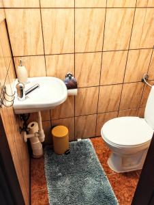 Kúpeľňa v ubytovaní Kacperek w centrum Willowa 4A