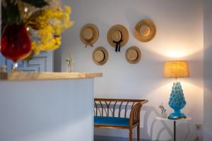 A seating area at Casona Las Cinco Calderas