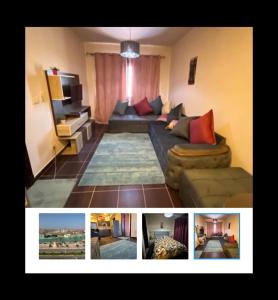 a collage of pictures of a living room at Porto Sharm - Ultra All Inclusive in Sharm El Sheikh