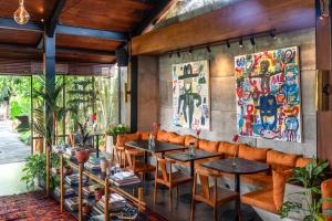Restaurace v ubytování MASMARA Resort Canggu