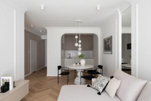 Posezení v ubytování Apartament SUPREME + 19 fotografií