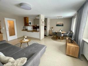 Posezení v ubytování Ferienwohnung Auf der Leite