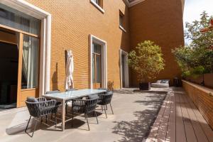 Balkón alebo terasa v ubytovaní limehome Lecce Palazzo BN