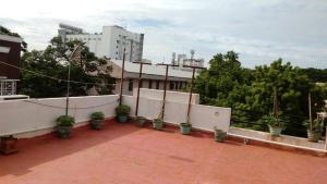 Balkón nebo terasa v ubytování GT Residency-T Nagar