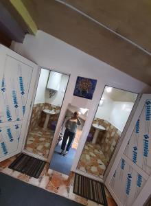 TV o dispositivi per l'intrattenimento presso Guesthouse of Irina