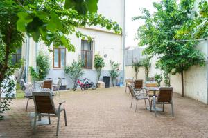 Zahrada ubytování Hostel km 0