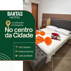 Postel nebo postele na pokoji v ubytování Dantas Hotel