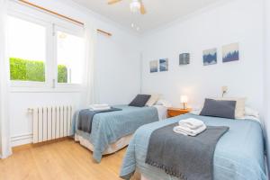 Posteľ alebo postele v izbe v ubytovaní Can Miquel -Tord-