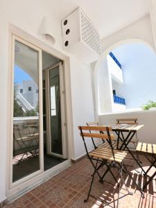 Μπαλκόνι ή βεράντα στο Anny Studios & Rooms Perissa Beach