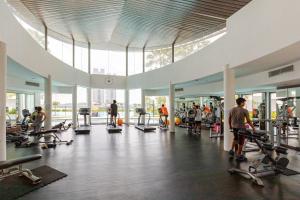 Fitness centrum a/nebo fitness zařízení v ubytování Hostahome Suite at Teega near Legoland