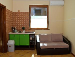Posezení v ubytování Makotel Apartmanház