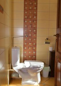 Koupelna v ubytování Makotel Apartmanház